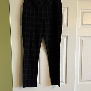 CAbi Black Watch plaid Pants